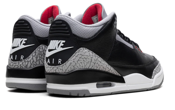 Jordan 3 'Black Cement' 2024