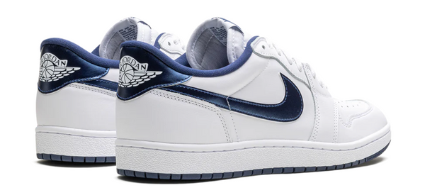 Jordan 1 Low 'Metallic Navy 85'