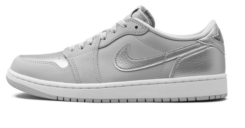 Jordan 1 Low 'Metallic Silver'