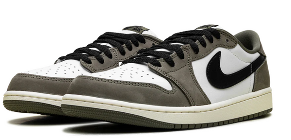 Jordan 1 Low 'Medium Olive' Grade School