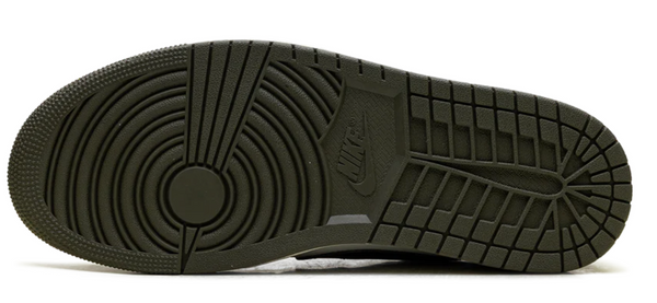 Jordan 1 Low 'Medium Olive' Grade School
