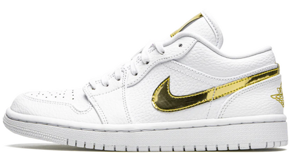 Jordan 1 Low 'Metallic Gold' Womens