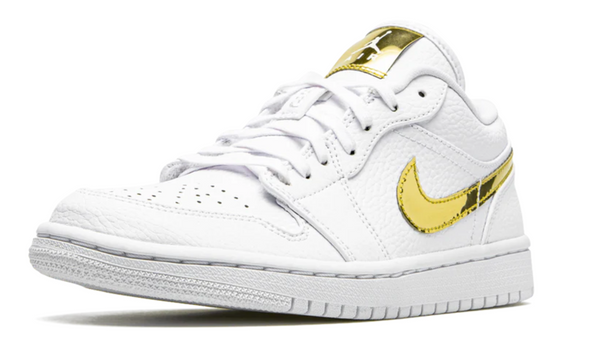 Jordan 1 Low 'Metallic Gold' Womens