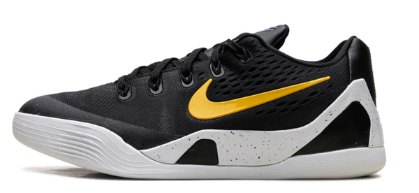 Nike Kobe 9 Low TB 'Black University Gold' Grade School