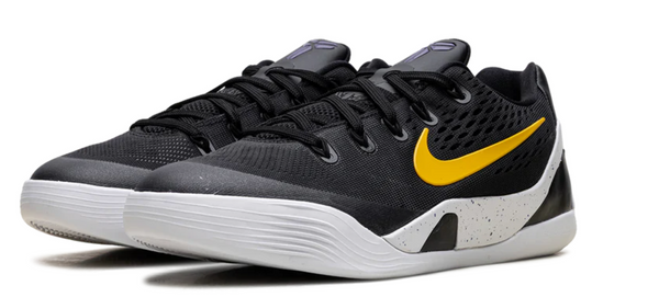 Nike Kobe 9 Low TB 'Black University Gold' Grade School