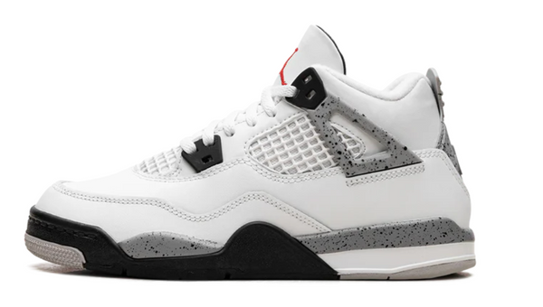 Jordan 4 'White Cement 2025' Pre-School