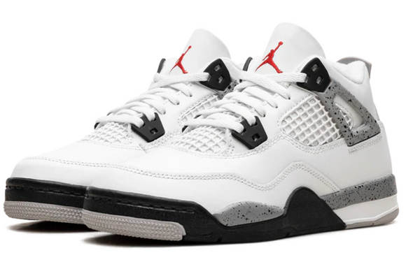 Jordan 4 'White Cement 2025' Pre-School