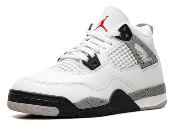 Jordan 4 'White Cement 2025' Pre-School