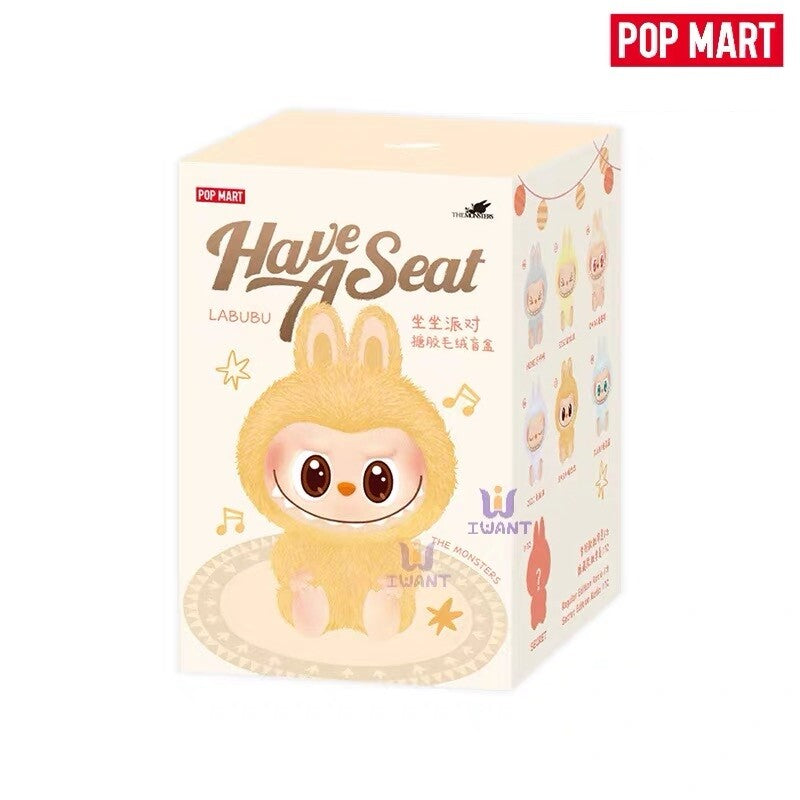 Pop Mart Labubu Have a Seat Vinyl Plush - Blind Box
