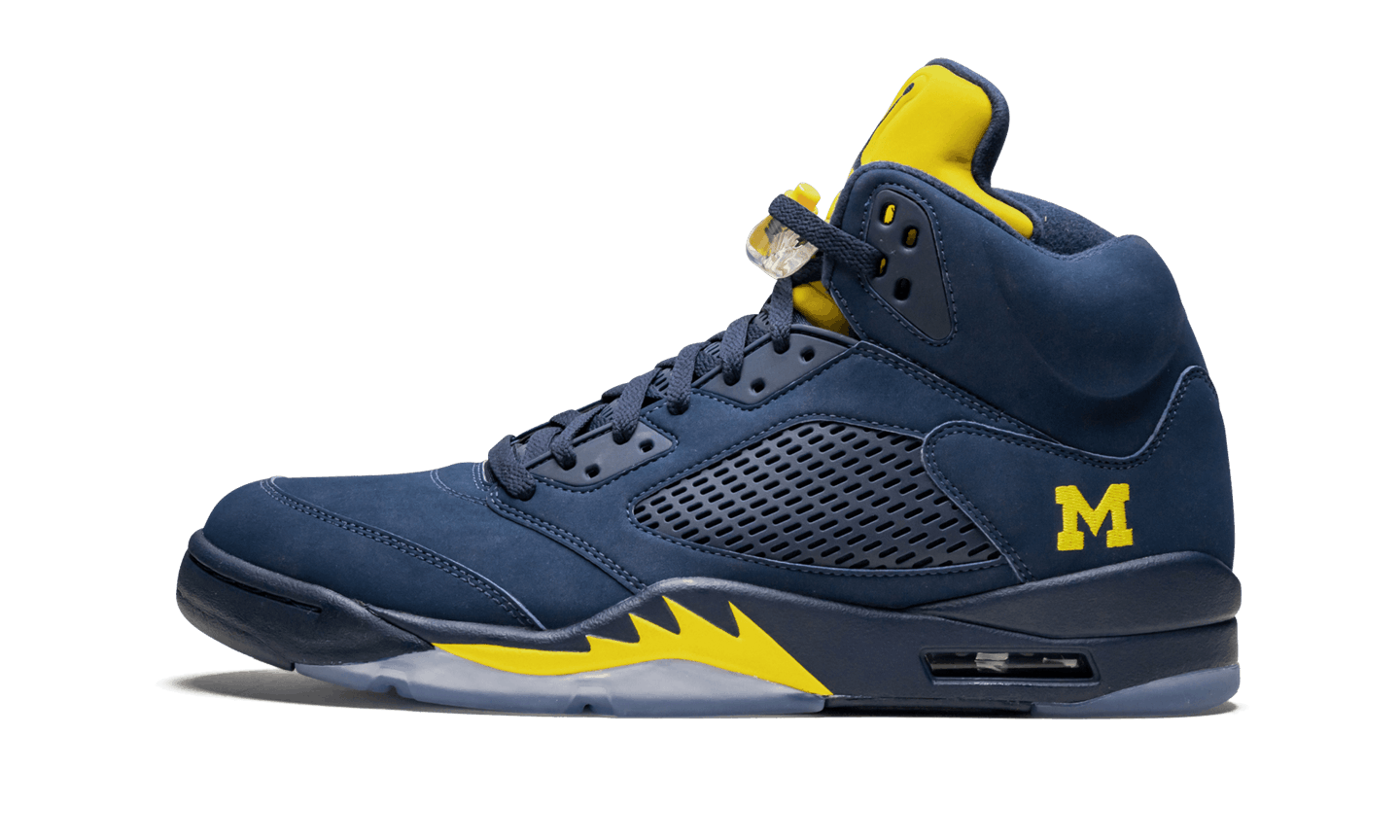 Jordan 5 michigan sales price