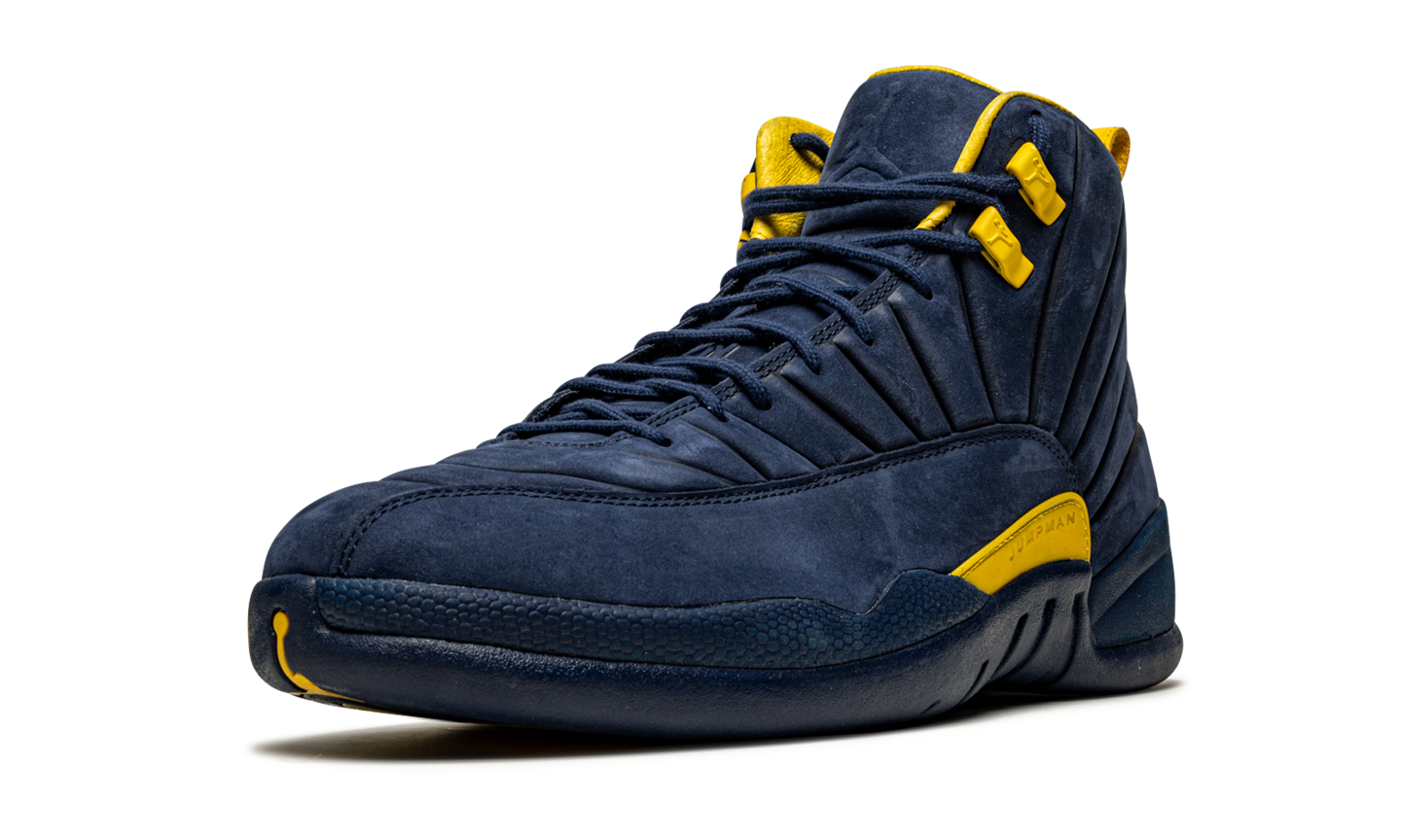 Jordan 12 Player Exclusive PSNY X Michigan The Fresh Pear
