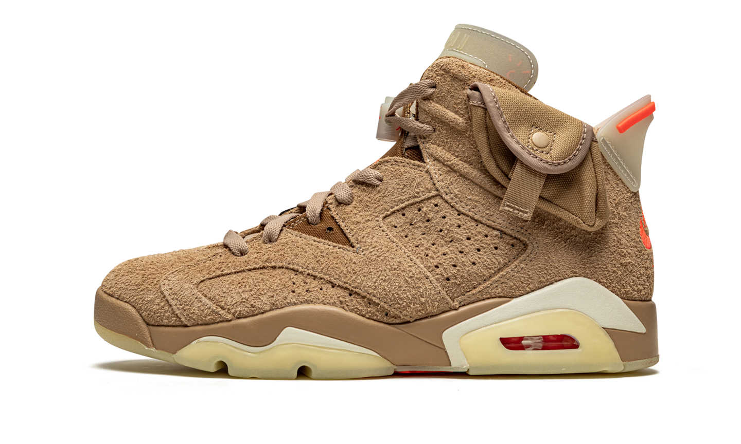 Jordan 6 Travis Scott 'British Khaki'